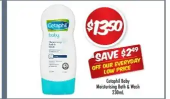 Cetaphil Baby Moisturizing Bath & Wash 230ml