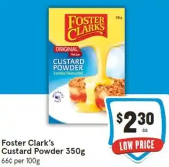 IGA Foster Clark's Custard Powder 350g offer