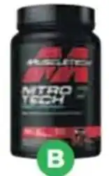 Woolworths Muscle Tech Nitrotech Whey Protein Powder 690g offer