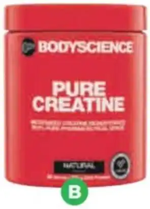 Woolworths Body Science Pure Creatine Powder 200g offer