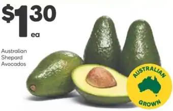 Woolworths Australian Shepard Avocados offer