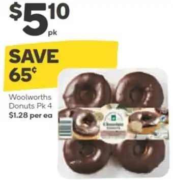 Woolworths Woolworths Donuts Pk 4 offer