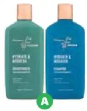 Woolworths Thanks To Nature Shampoo or Conditioner 500ml offer