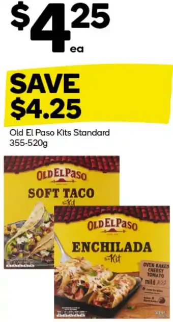 Woolworths Old El Paso Kits Standard 355-520g offer