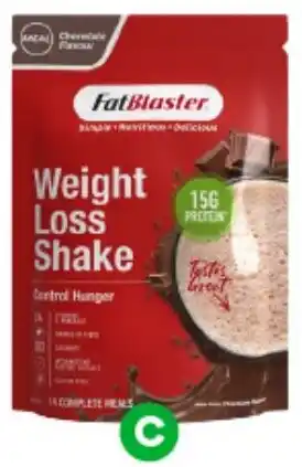 Woolworths Fat Blaster Weight Loss Shake 465g offer