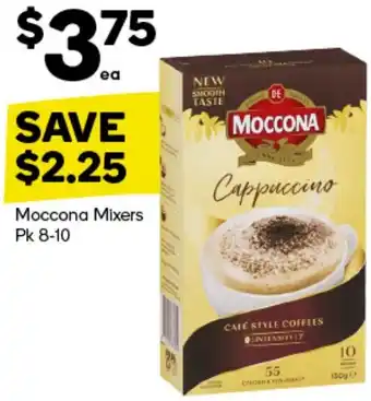 Woolworths Moccona Mixers Pk 8-10 offer