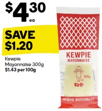 Woolworths Kewpie Mayonnaise 300g offer