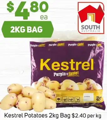 Foodland Kestrel Potatoes 2kg Bag offer