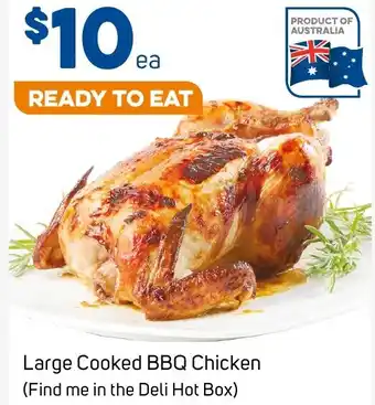 Foodland Large Cooked BBQ Chicken offer