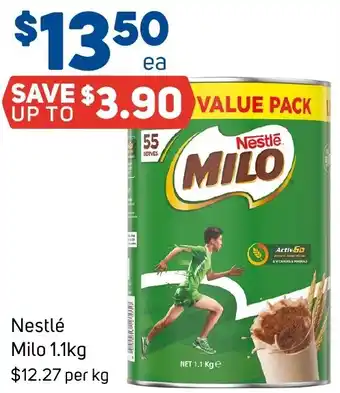 Foodland Nestlé Milo 1.1kg offer