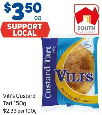 Foodland Vili's Custard Tart 150g offer