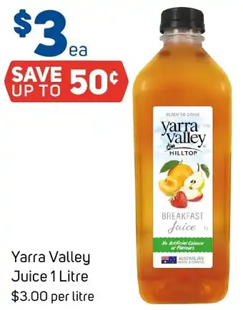 Foodland Yarra Valley Juice 1 Litre offer