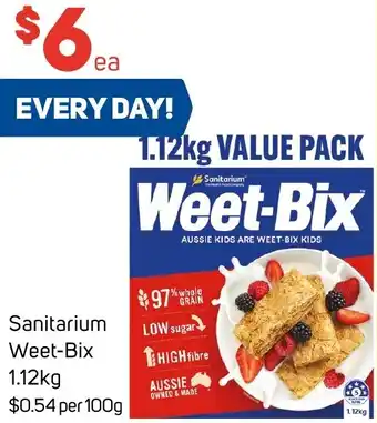 Foodland Sanitarium Weet-Bix 1.12Kg offer