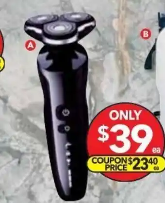 Cheap as Chips Mens Triple Head, Shaver offer