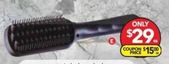 Cheap as Chips Ionic Hair Straightener Brush offer