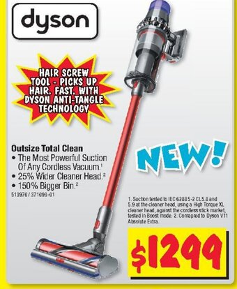 JB Hi-Fi DYSON Outside Total Clean offer