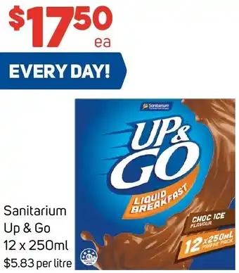 Foodland Sanitarium Up & Go 12 x 250ml offer