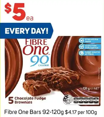 Foodland Fibre One Bars 92-120g offer