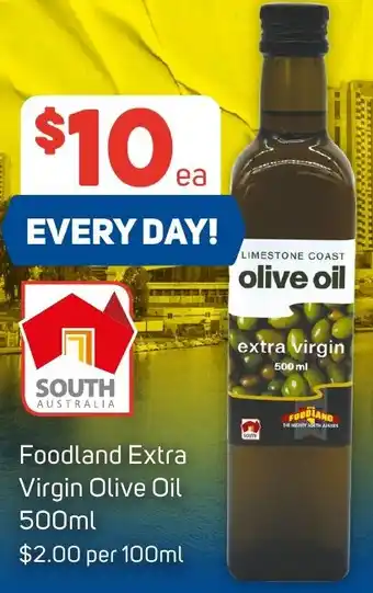 Foodland Foodland Extra Virgin Olive Oil 500ml offer