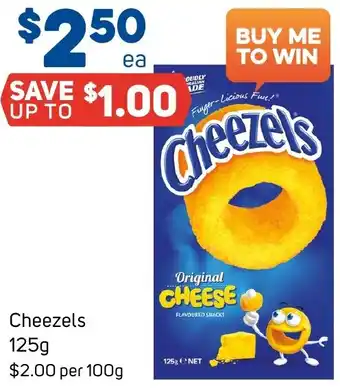 Foodland Cheezels 125g offer