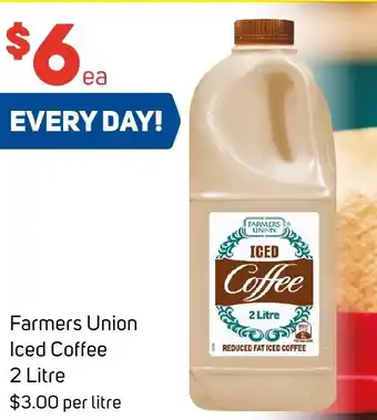 Foodland Farmers Union Iced Coffee 2 Litre offer