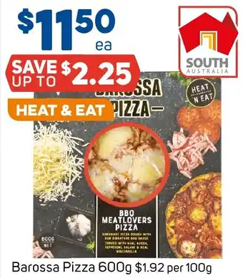 Foodland Barossa Pizza 600g offer