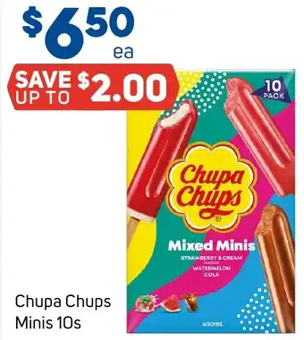 Foodland Chupa Chups Minis 10s offer