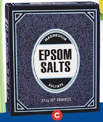 Foodland Sanofi Epsom Salts 375g offer