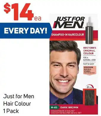 Foodland Just for Men Hair Colour 1 Pack offer