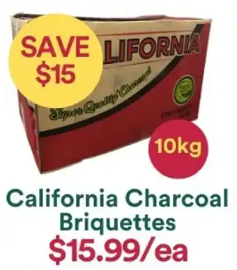 WHOLEFARMS California Charcoal Briquettes offer