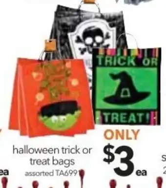 Halloween Trick or Treat Bags