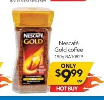 Cheap as Chips Nescafe Gold Coffee 190g offer