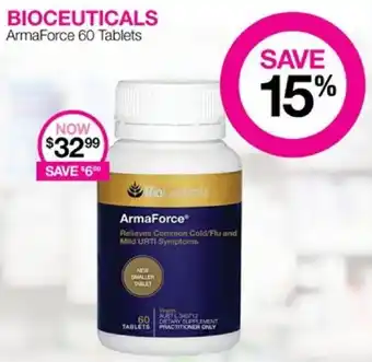 Priceline BIOCEUTICALS ArmaForce 60 Tablets offer