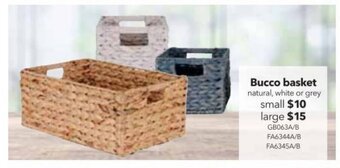 Cheap as Chips Bucco Basket - Small offer