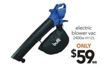 Cheap as Chips Electric Blower Vac - 2400w offer