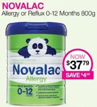 Priceline Allergy  0-12 Months 800g offer