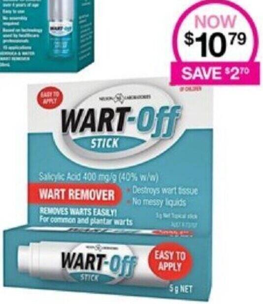 WART-Off STICK 5g offer at Priceline