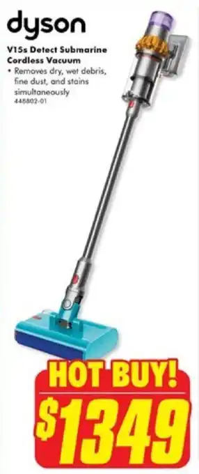 The Good Guys dyson V15s Detect Submarine Cordless Vacuum offer