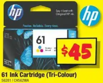 JB Hi-Fi 61 Ink Cartridge (Tri-Colour) offer