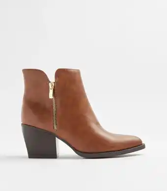 Target Womens Double Zip Boot - Nikki - Tan offer