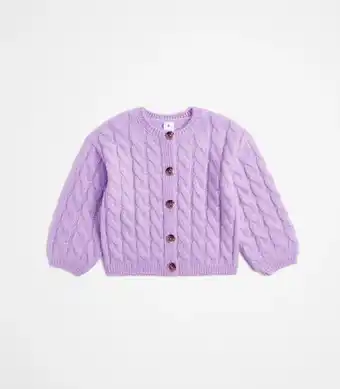 Target Cable Knit Cardigan - Purple offer