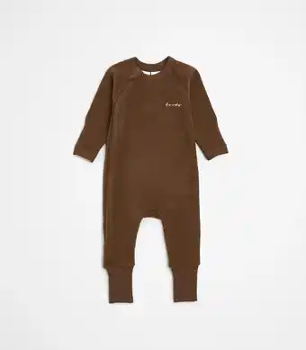 Bonds Baby Wonderwarm Zippy Coverall - Rosewood Odity Brown