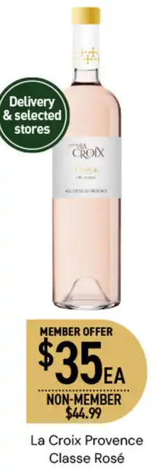 Dan Murphy's La Croix Provence Classe Rosé offer