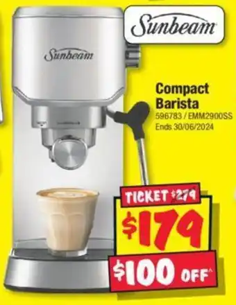 JB Hi-Fi Compact Barista offer