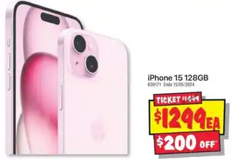 JB Hi-Fi iPhone 15 128GB offer