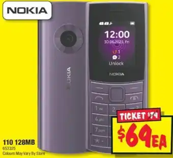 JB Hi-Fi NOKIA 110 128MB offer