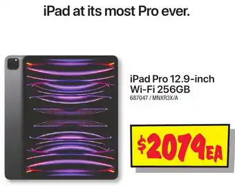 JB Hi-Fi iPad Pro 12.9-inch Wi-Fi 256GB offer