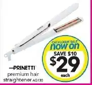 Cheap as Chips -PRINETTI premium hair straightener offer