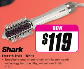 The Good Guys Shark Smooth Style - White offer