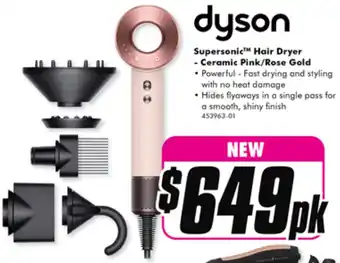 The Good Guys dyson Supersonic Hair Dryer offer